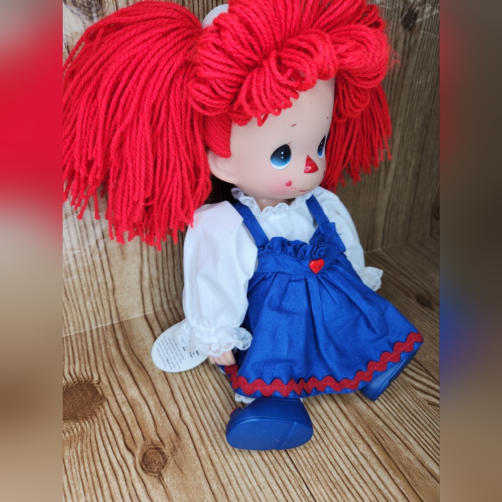 Precious Moments Y2K Vintage Collectible Moptop Mary Yarn Hair Doll - Picture 5 of 12